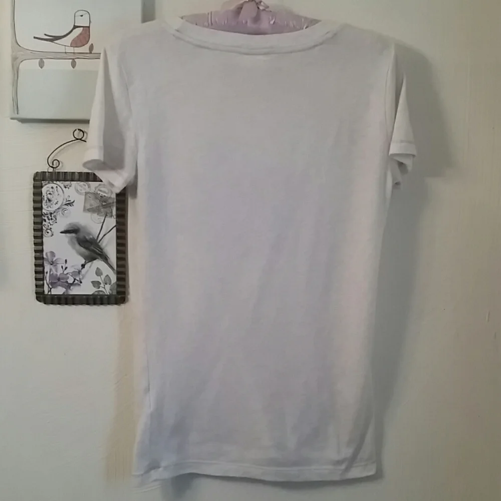 Hollister fun 3D embellishment shirt, M - Picture 3 of 4
